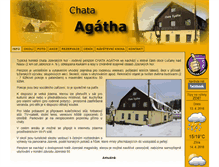 Tablet Screenshot of chata-agatha.eu